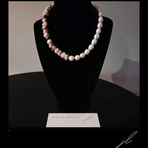 PINK OPAL PEARL NECKLACE