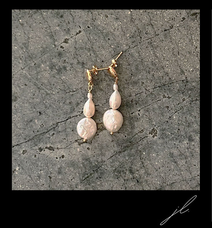 BELLA PEARLS EARRINGS - Image 2