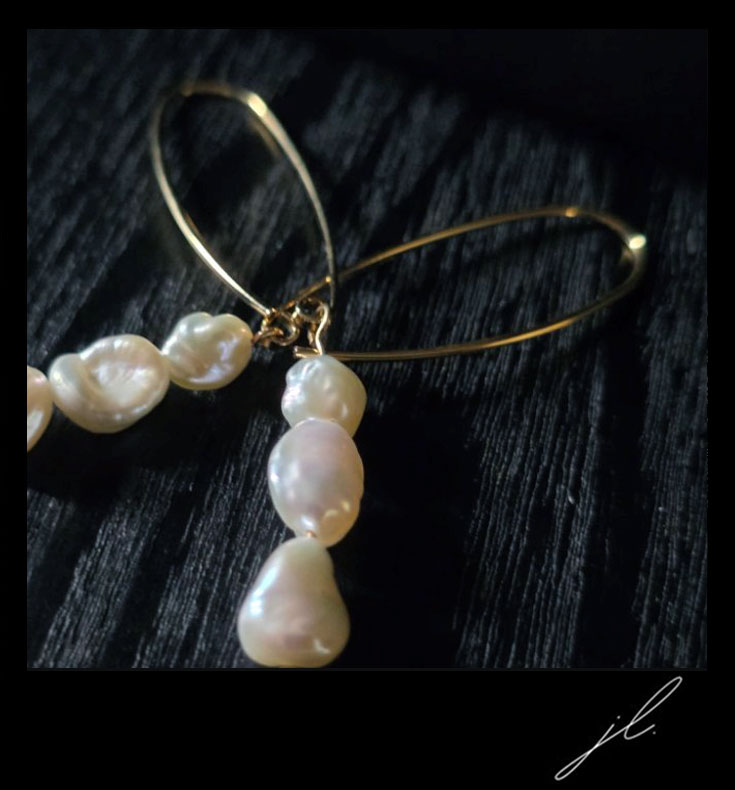 TRILLIUM PEARLS EARRINGS - Image 3