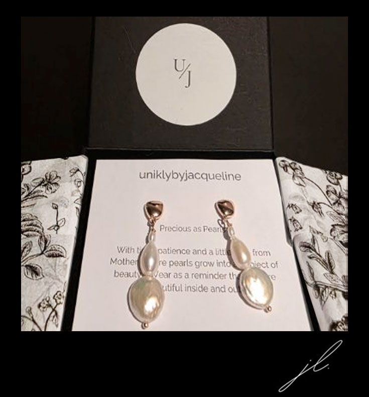 BELLA PEARLS EARRINGS - Image 4
