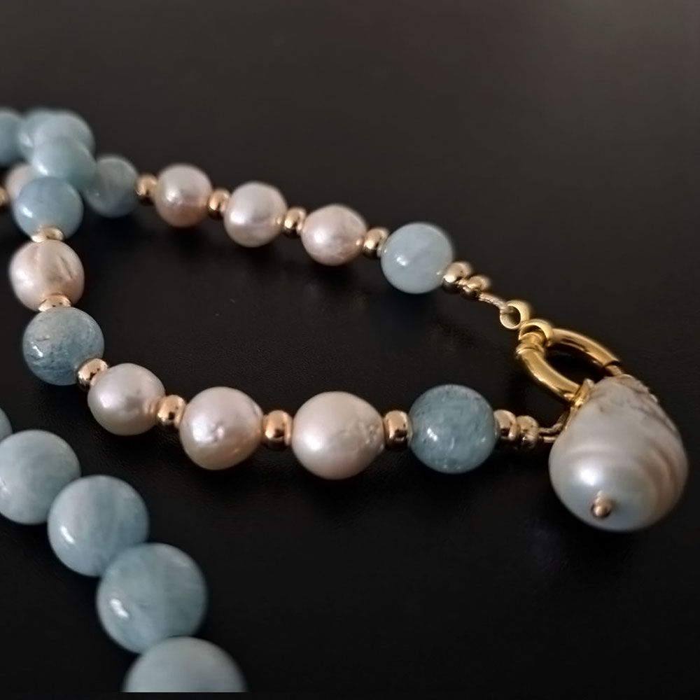 GEMMA PEARL NECKLACE